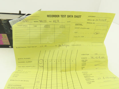 Gultan TMD50 Chart Recorder Motor and Drive Assembly