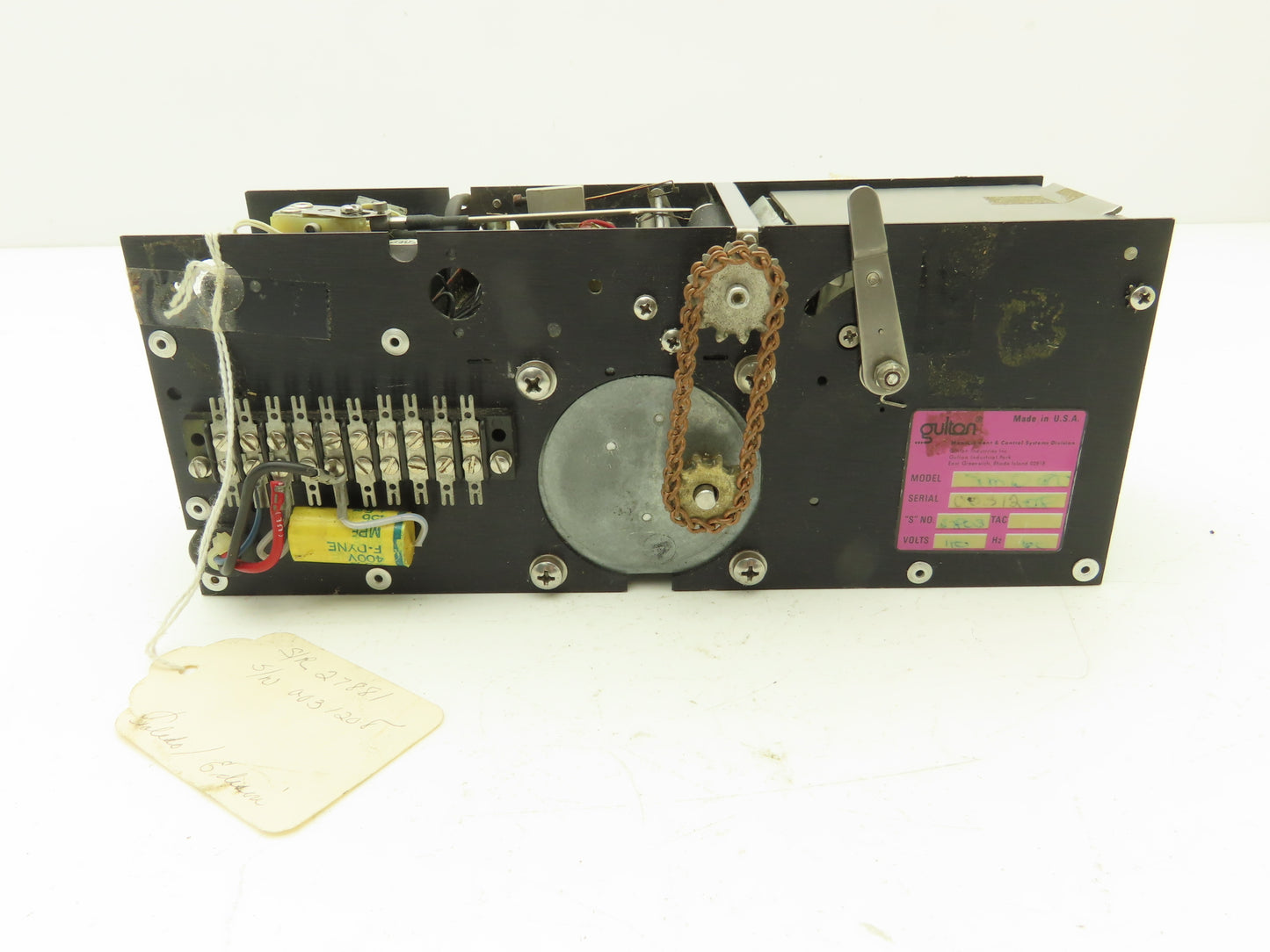 Gultan TMD50 Chart Recorder Motor and Drive Assembly