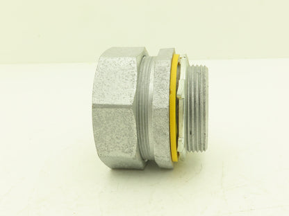 Cooper Crouse-Hinds LT250 2-1/2" Straight Non-Insulated Liquidtight Connector