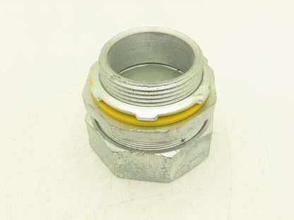 Cooper Crouse-Hinds LT250 2-1/2" Straight Non-Insulated Liquidtight Connector