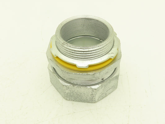 Cooper Crouse-Hinds LT250 2-1/2" Straight Non-Insulated Liquidtight Connector