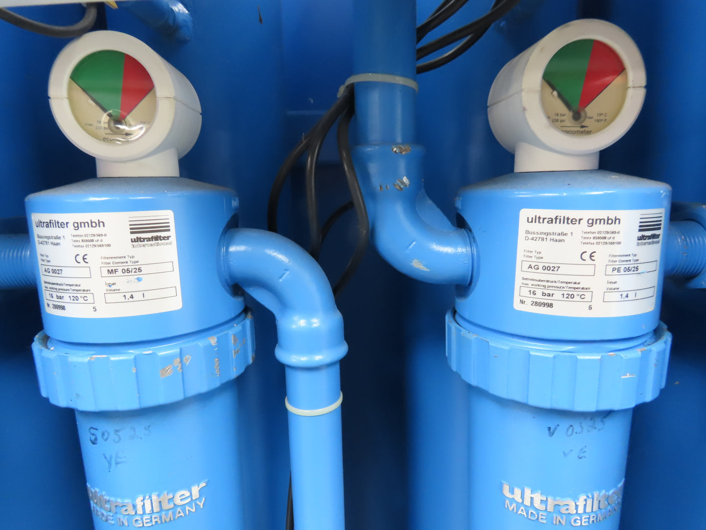 Ultrapac MSD 0144 Desiccant Air Dryer 85 CFM Heatless Regenerative 120V