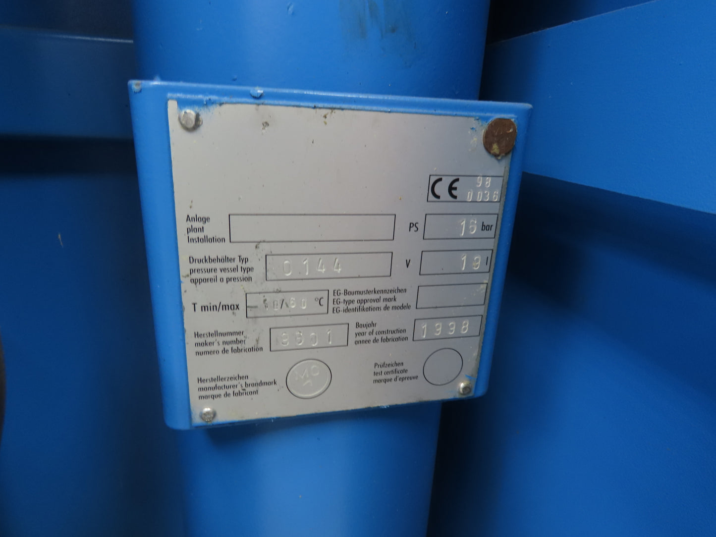 Ultrapac MSD 0144 Desiccant Air Dryer 85 CFM Heatless Regenerative 120V