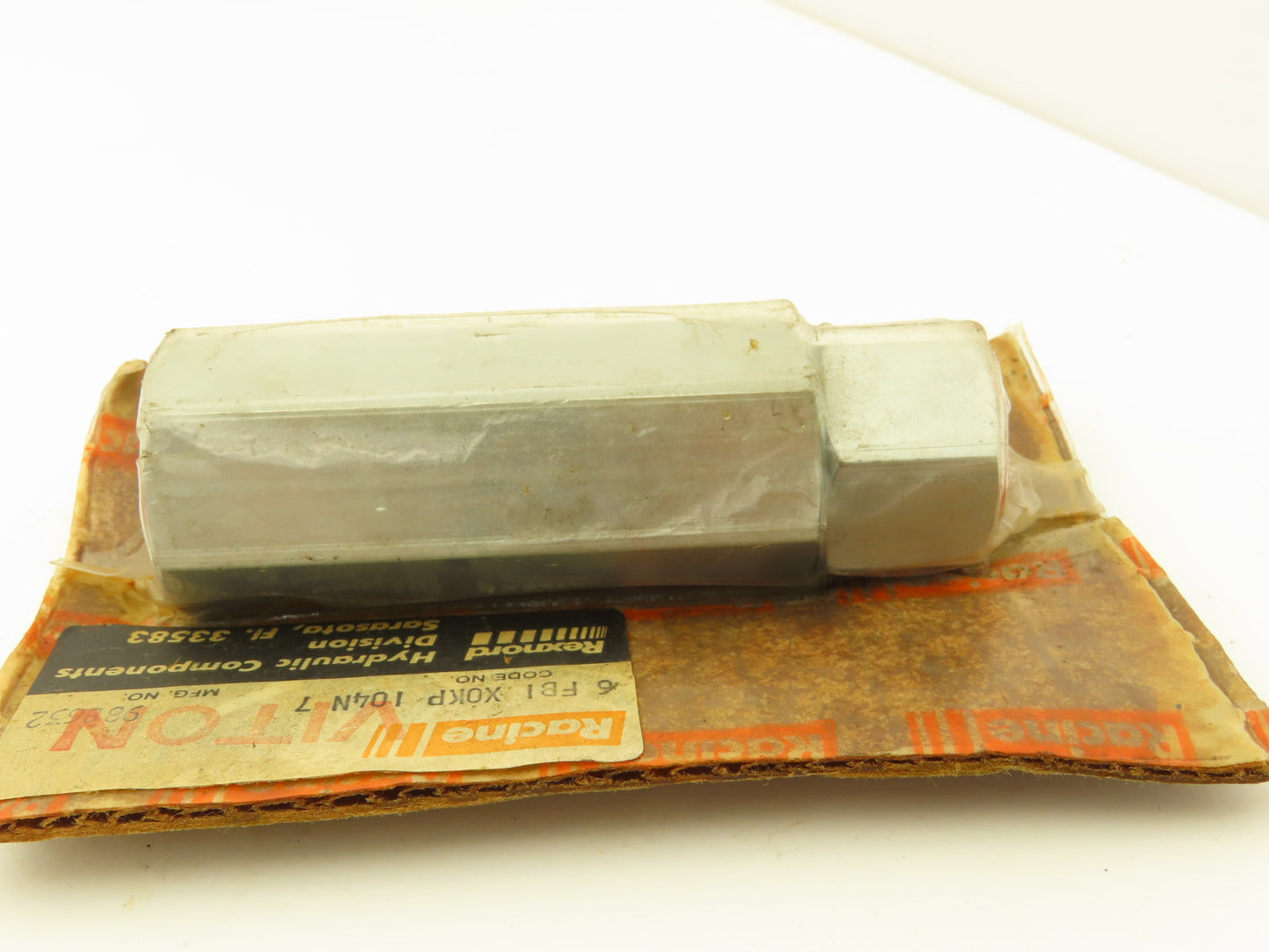 Rexnord Racine 6 FBI X0KP 104N 7 Flow Valve 1/2" NPT Check Valve 598863280