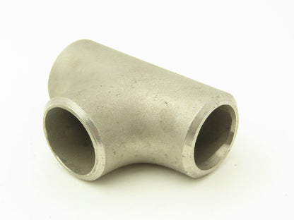 AFI Flowline 1" Butt Weld Tee SCH 40 316L Stainless Steel  Lot of 7