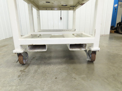 7/8" Steel Top Machine Base Welding Table Work Bench 51x38" Top 35" H