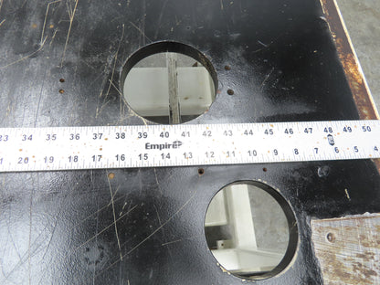 7/8" Steel Top Machine Base Welding Table Work Bench 51x38" Top 35" H