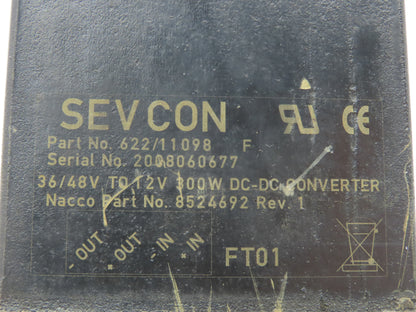 Sevcon 622/11098 Power Converter 36/48VDC To 12VDC Off Hyster E60Z-33 Forklift