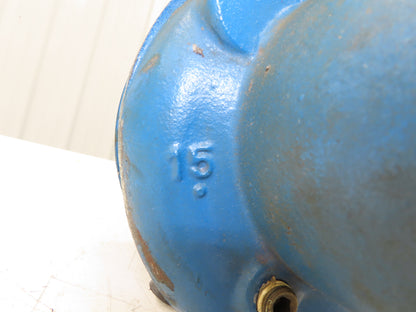 Scot Model 15 Cast Iron Motor Pump End 3x3" No Motor 6" Impeller for Rebuild