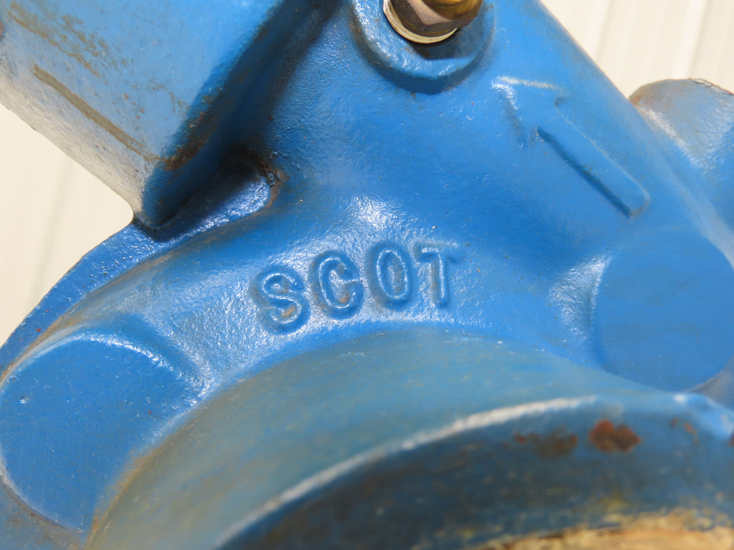 Scot Model 15 Cast Iron Motor Pump End 3x3" No Motor 6" Impeller for Rebuild