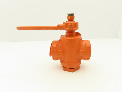 Resun D250 400 Plug Valve 1-1/2" FNPT Threaded w/Handle