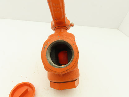 Resun D250 400 Plug Valve 1-1/2" FNPT Threaded w/Handle