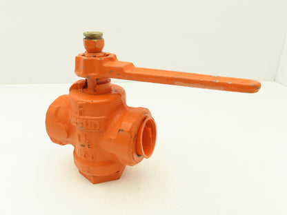 Resun D250 400 Plug Valve 1-1/2" FNPT Threaded w/Handle