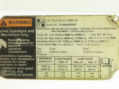 Schaltbau Forklift Motor Contactor 36/48V-DC 250A Removed From Hyster E60Z-33
