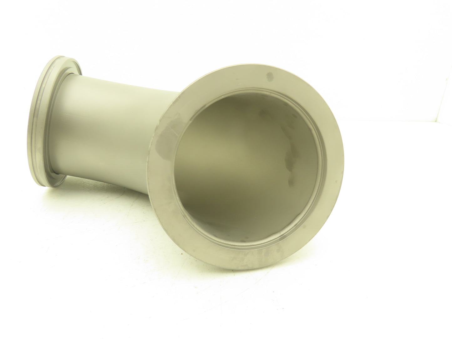 Kurt J. Lesker QF100-E90KR 90 Degree Radius Vacuum Elbow 4" Tube ISO 100 304L SS