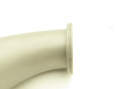 Kurt J. Lesker QF100-E90KR 90 Degree Radius Vacuum Elbow 4" Tube ISO 100 304L SS