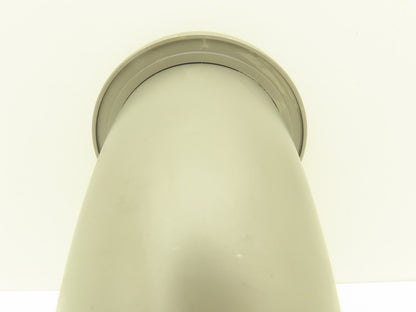 Kurt J. Lesker QF100-E90KR 90 Degree Radius Vacuum Elbow 4" Tube ISO 100 304L SS