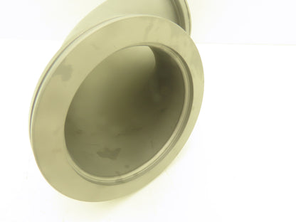 Kurt J. Lesker QF100-E90KR 90 Degree Radius Vacuum Elbow 4" Tube ISO 100 304L SS