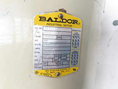 Baldor 3983108 AC Electric Motor 20Hp 1760rpm 230/460V 3Ph 256TD C Face