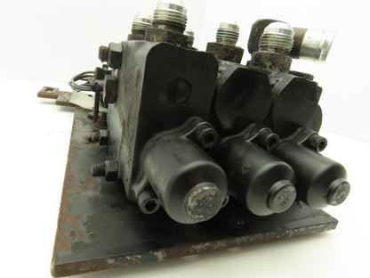 Hyster 3-Spool Hydraulic Mast Control Valve Manifold from E60Z-33 Forklift