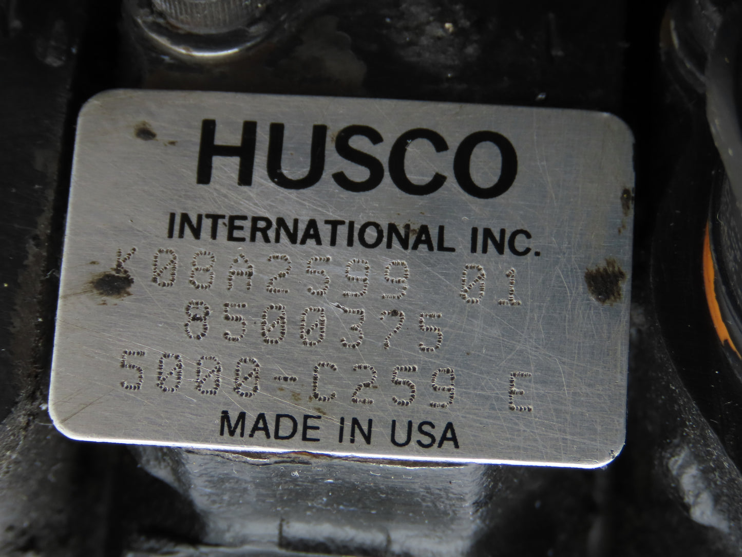 Hyster 3-Spool Hydraulic Mast Control Valve Manifold from E60Z-33 Forklift
