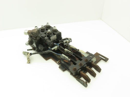 Hyster 3-Spool Hydraulic Mast Control Valve Manifold from E60Z-33 Forklift