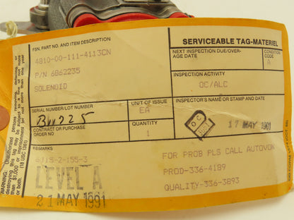 Lucas CSV400 Allison DC Solenoid Valve 6862235F