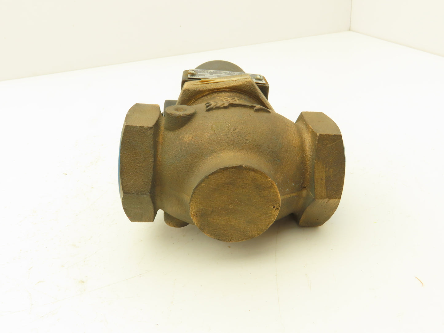 Magnatrol 18G26 Bronze Solenoid Valve 1-1/2"NPT 120V Full Port Normally Closed