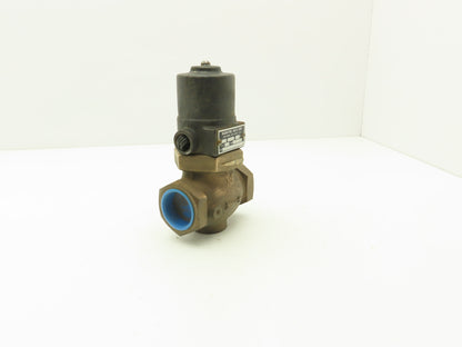 Magnatrol 18G26 Bronze Solenoid Valve 1-1/2"NPT 120V Full Port Normally Closed