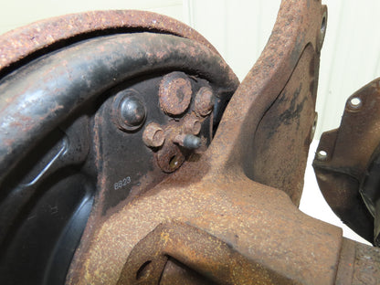 Hyster E60Z-33 Forklift Front Dual Wheel Drive Axle Assembly 6-Lug & Park Brake