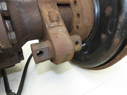 Hyster E60Z-33 Forklift Front Dual Wheel Drive Axle Assembly 6-Lug & Park Brake