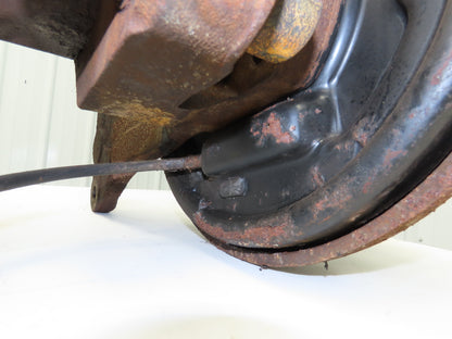 Hyster E60Z-33 Forklift Front Dual Wheel Drive Axle Assembly 6-Lug & Park Brake