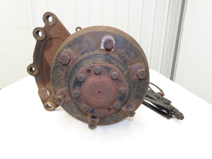 Hyster E60Z-33 Forklift Front Dual Wheel Drive Axle Assembly 6-Lug & Park Brake