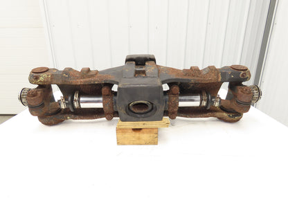 Hyster E60Z-33 Electric Forklift Rear Axle Dual Hydraulic Steering Assembly