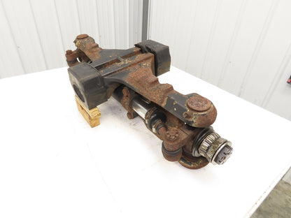 Hyster E60Z-33 Electric Forklift Rear Axle Dual Hydraulic Steering Assembly