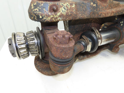 Hyster E60Z-33 Electric Forklift Rear Axle Dual Hydraulic Steering Assembly