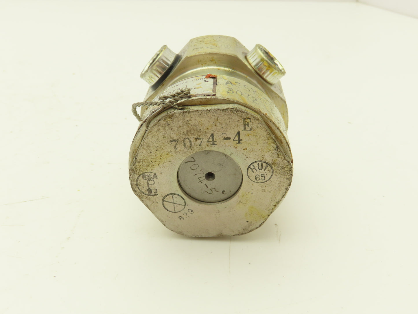 Ronson Boeing 7-U-7074-1 Hydraulic Valve 4-Way Selector SAE Military Surplus
