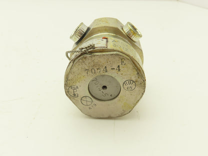 Ronson Boeing 7-U-7074-1 Hydraulic Valve 4-Way Selector SAE Military Surplus