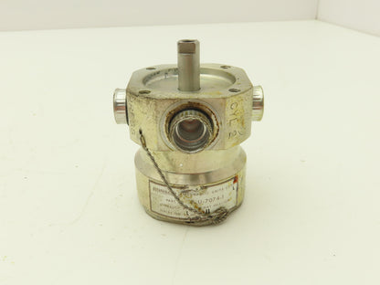 Ronson Boeing 7-U-7074-1 Hydraulic Valve 4-Way Selector SAE Military Surplus