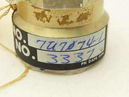 Ronson Boeing 7-U-7074-1 Hydraulic Valve 4-Way Selector SAE Military Surplus