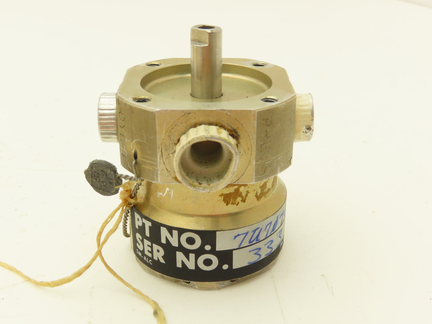 Ronson Boeing 7-U-7074-1 Hydraulic Valve 4-Way Selector SAE Military Surplus