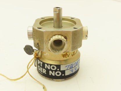 Ronson Boeing 7-U-7074-1 Hydraulic Valve 4-Way Selector SAE Military Surplus