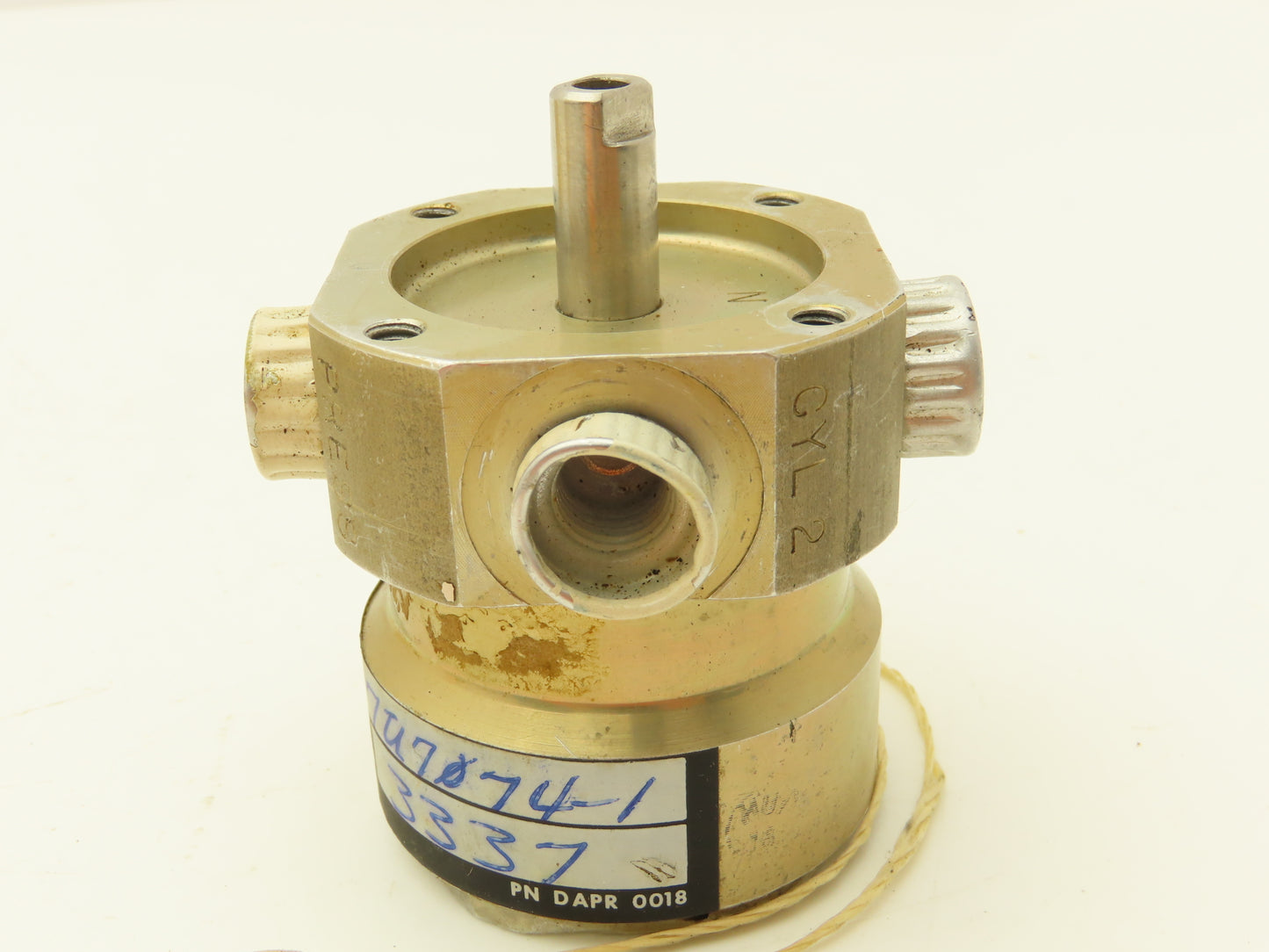 Ronson Boeing 7-U-7074-1 Hydraulic Valve 4-Way Selector SAE Military Surplus
