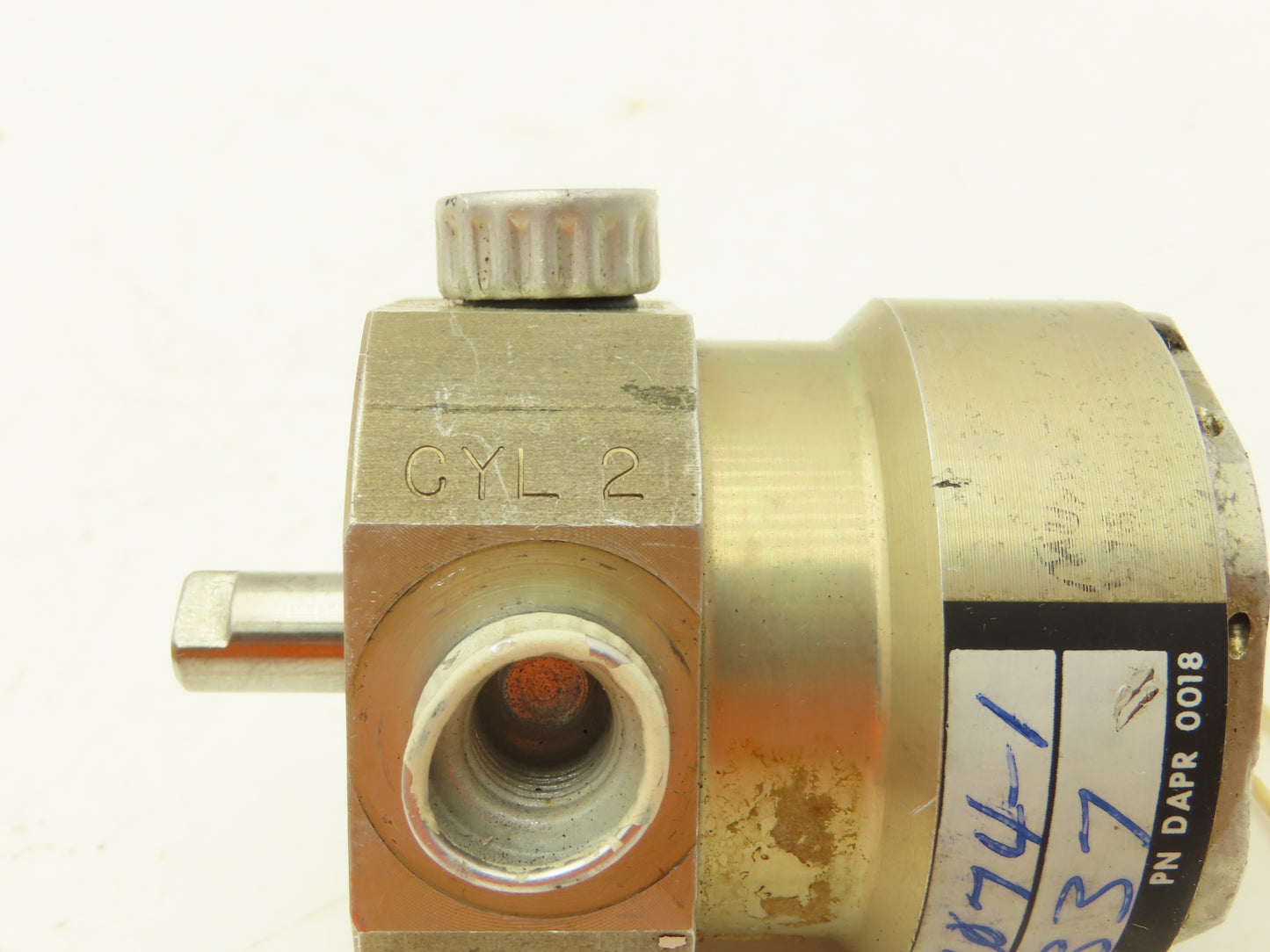 Ronson Boeing 7-U-7074-1 Hydraulic Valve 4-Way Selector SAE Military Surplus