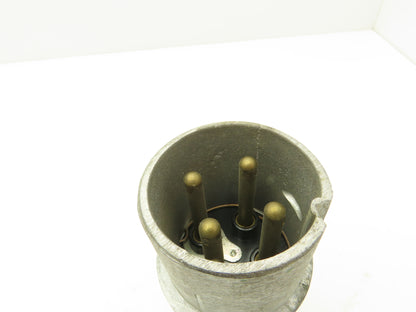 Appleton AEP-6412 Pin & Sleeve Male Plug 60A 600VAC 4-Wire 4-Pole Style 1