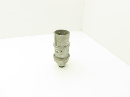 Appleton AEP-6412 Pin & Sleeve Male Plug 60A 600VAC 4-Wire 4-Pole Style 1