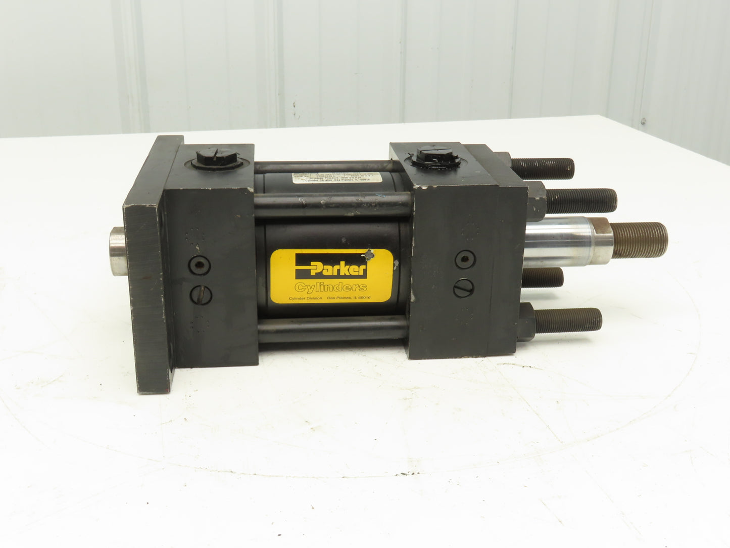 Parker CKJTC2HLTV19A14AC Hydraulic Cylinder 3.25"Bore 2"Stroke Double End