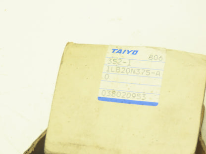 Taiyo 35Z-1 Hydraulic Cylinder 20mm Bore 375mm Stroke 500psi 1LB20N375-A0