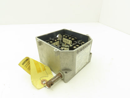 Hubbell 55-4E-4DP-WR-40 Rotary Cam Limit Switch 40:1 Gear Ratio 4NO 4NC 600V RH