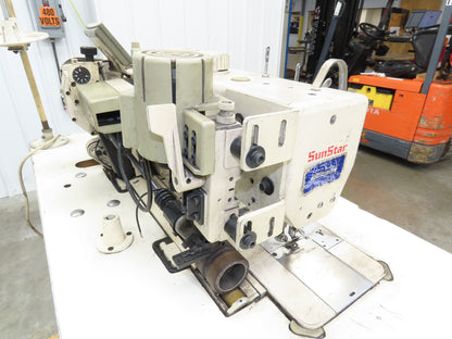 KM-1070BLX-7 Fortuna Industrial Sewing Embroidery Servo Machine 230VAC 1Ph *Read